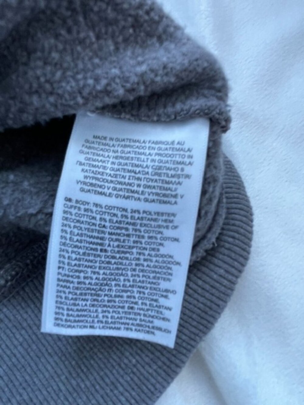 The North Face Men’s NF0A7QC2 Hoodie Sweatshirt, Gray, Size M - Picture 8 of 11